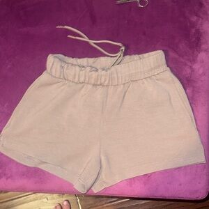 Better Together Womens Athleisure Tan Shorts Soft Casual Sleek Classy Bottoms XS